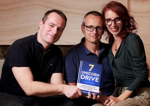 Dani Polajnar, Iza Sia in Samo Login s knjigo 7 Unicorn drive