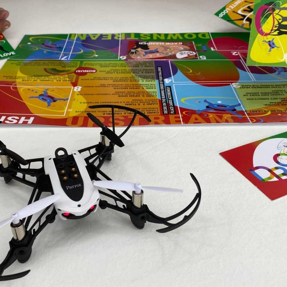 Fotografija drona in navodil za team building program Poletimo / Drone control